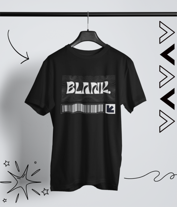 The Blank Statement Tee Half Sleeve T-Shirt